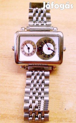 Retró női karóra: Q&Q duplex quartz, vízálló ritkaság