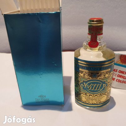 Retro nyugatnémet 4711 Kölnisch Wasser Original Eau de Cologne pipere