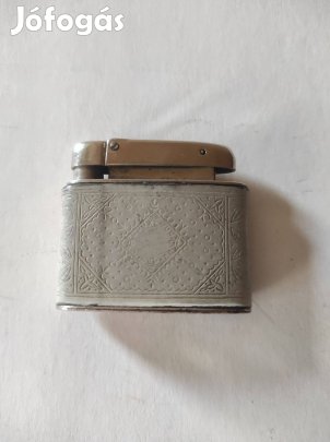 Retro öngyújtó, bőrhatású, Made in DDR