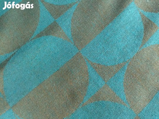 Retro op art sötétítőfüggöny, újszerű