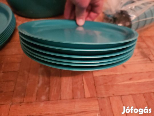 Retro orosz 6db-os piknik szett, új