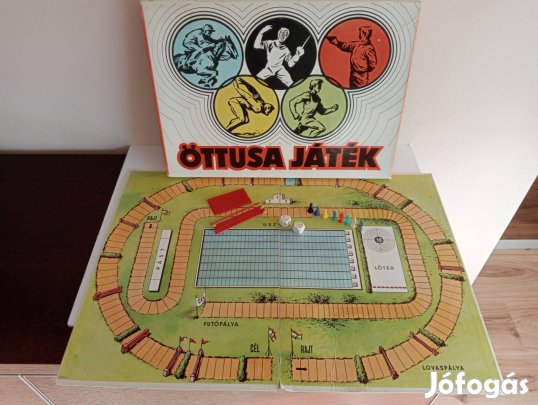 Retro öttusa játék, társasjáték Szép állapotban