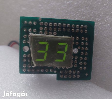 Retro pc at házba gépházba LED kijelző