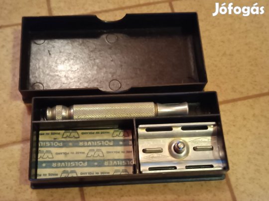 Retro pengés borotva készlet