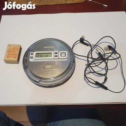 Retro philips discman EXP2550 walkman CD lejátszó hifi nosztalgia kész