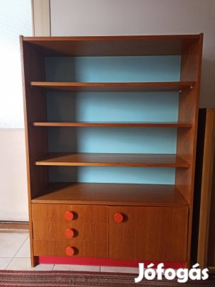 Retro polcos szekrény