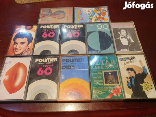 Retro polimer magnó kazetták és még néhány
