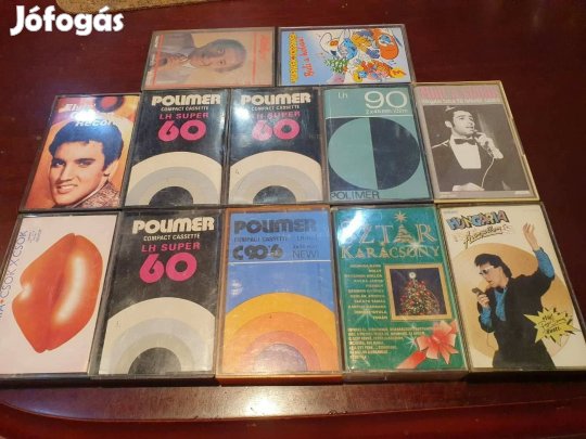 Retro polimer magnó kazetták és még néhány hi-fi szocreál