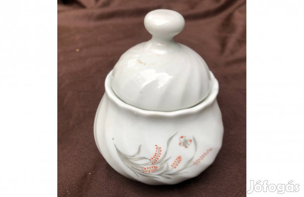 Retró porcelán cukortartó 2500 Ft