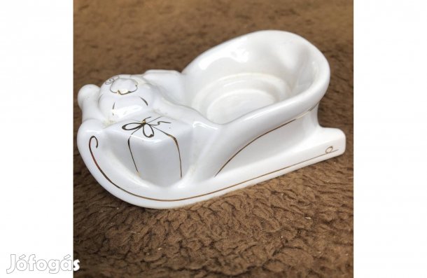 Retró porcelán mécsestartó 1800 Ft