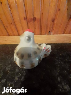 Retro porcelán só szóró Orosz