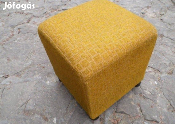 Retro puff kárpitozott ülőke szép állapot