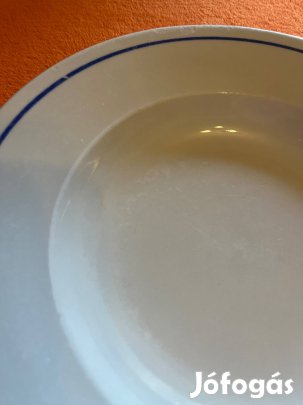 Retro régi Zsolnay porcelán mélytányér hiánypótlásra!