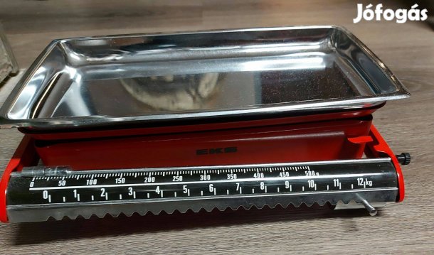 Retró régifajta mérleg. 12 kg-ig mér