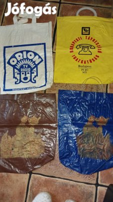 Retró reklám szatyrok, Compack, orion, Távbeszélő