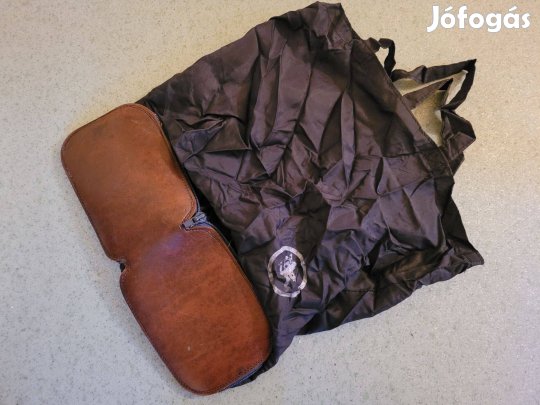 Retro relikvia - műbőr tokos reklám bevásárlószatyor - kéményseprő