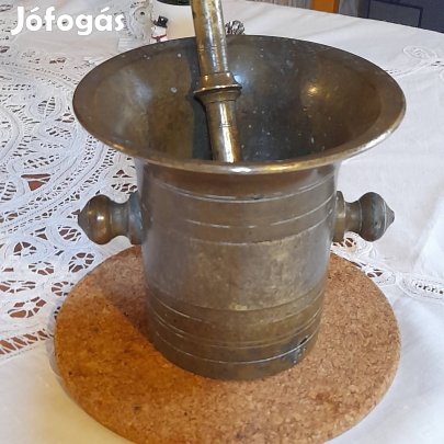 Retró réz mozsár