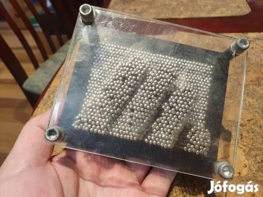 Retro ritka kreatív szögkép érdekes játék szocreál kádár triál tanért