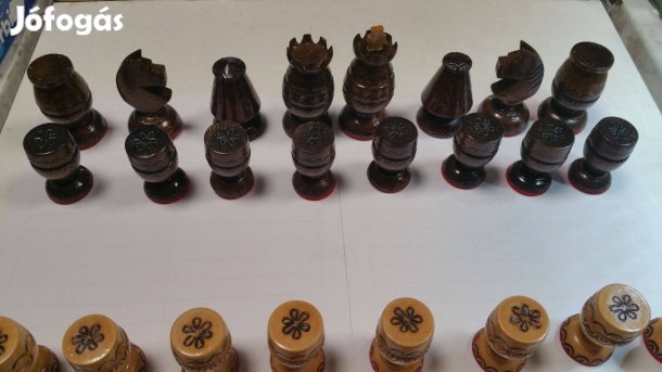 Retró sakk készlet