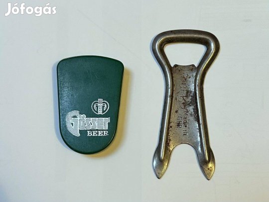 Retro sörnyitó 2 db együtt Gösser beer NDK GDR sörbontó