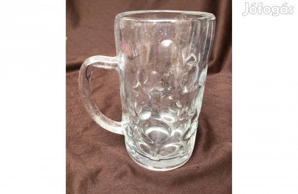 Retró sörös korsó 1 literes 1900 Ft