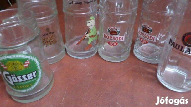 Retro sörös korsó