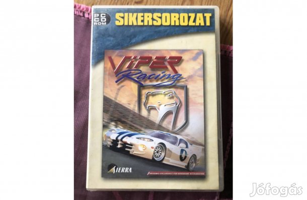 Retró számítógépes játék Viper Racing pc Cd 3000 ft