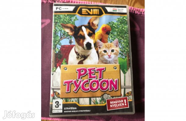 Retró számítógépes játék :Pet Tycoon pc Cd 650 Ft