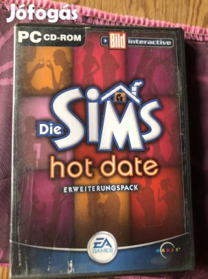 Retró számítógépes játék sims Hot date pc Cd 1500 Ft 