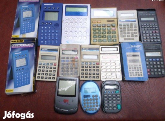 Retro számológép gyűjtemény