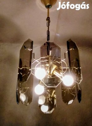 Retró szarvasi mennyezeti lámpa eladó Xl.ker. 