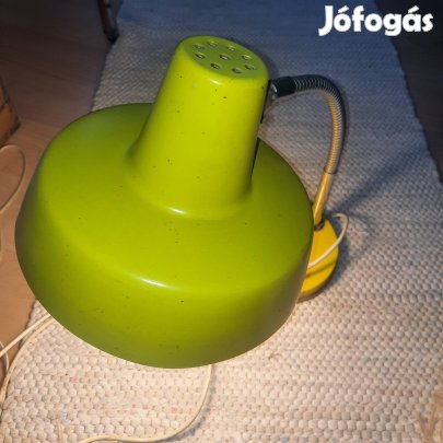 Retro szarvasi zománc asztali lámpa