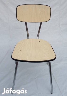 Retro szék szép, egyszerű, csővázas
