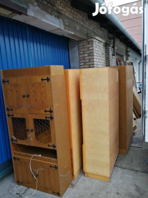 Retro szekrények, komódok és bútor elemek, felújításhoz projekthez
