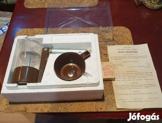 Retro szenzációs zsiguli lada új kávéfőző fiat dacia zastava szocreál