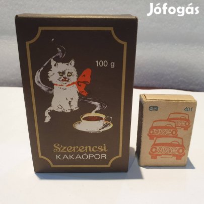 Retro szerencsi csemege kakaópor a múlt századból bedeo mokka szocreál