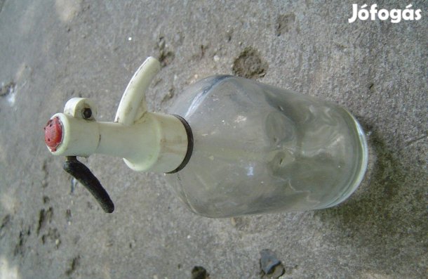 Retró szódás üveg