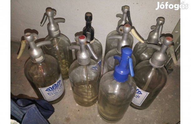 Retró szódás üvegek eladók Szolnokon