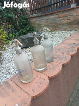 Retró szódásüveg.