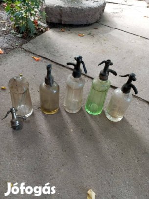 Retro szódásüvegek eladók