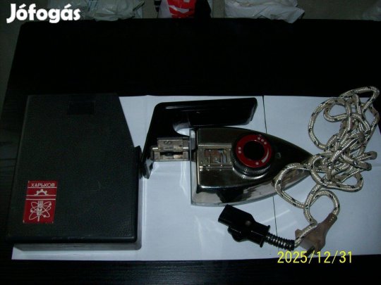 Retro szovjet utazó vasaló-"Harkov" (Működik)