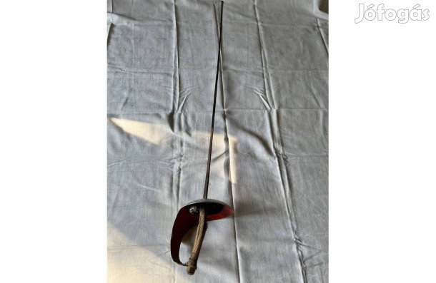 Retro szovjet vívó kard és sisak