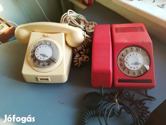 Retró tárcsás telefonok