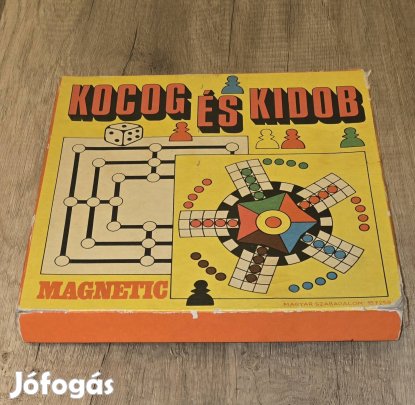 Retro társasjáték:Kocog és kidob