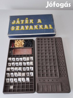 Retro társasjáték: Játék a szavakkal
