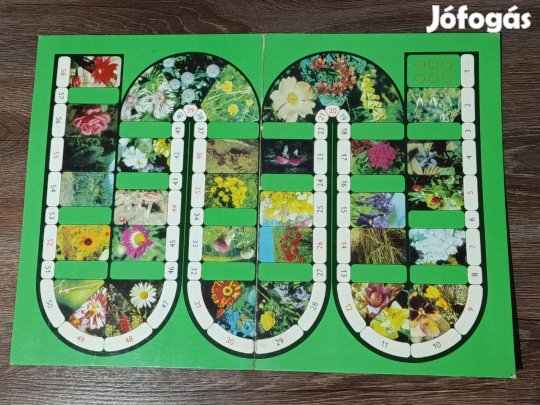 Retro társasjáték tábla / doboz