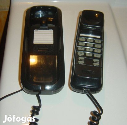 Retro telefon - vezetékes - kábelek