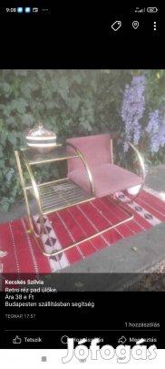 Retro telefon pad ülőke 