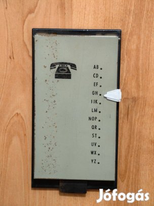 Retro telefonkönyv
