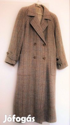 Retro tisztagyapjú női kabát jó állapotban